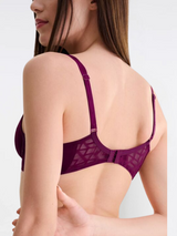 حمالة صدر أوبال بسلك - أرجواني