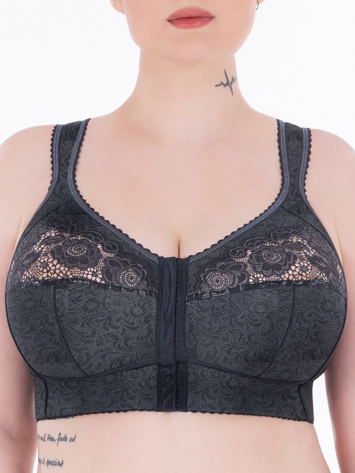 SERMIJA Front Closure Bra (BIG CUPS E TO H)