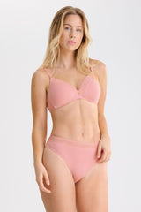 PINK RIA PADDED NON WIRED